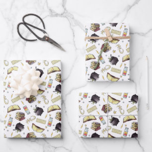 Feuille De Papier Cadeau HARRY POTTER™ Spects & Books Motif