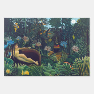 Feuille De Papier Cadeau Henri Rousseau - Le Rêve / Le Reve