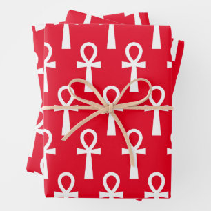 Feuille De Papier Cadeau Hiéroglyphe égyptien Ankh