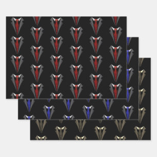 Feuille De Papier Cadeau Homme Élégant
