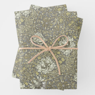 Feuille De Papier Cadeau Honeysucké Delight William Morris Larkspur