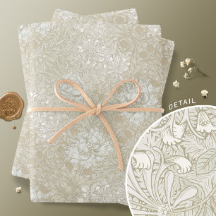 Feuille De Papier Cadeau Honeysucké Delight William Morris Larkspur