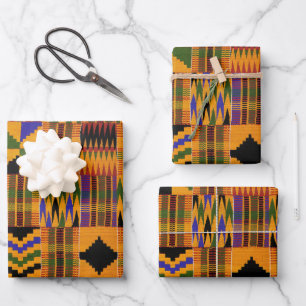 Feuille De Papier Cadeau Hors d'Afrique