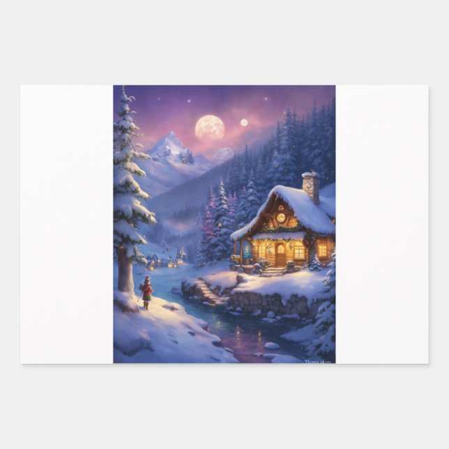 Feuille De Papier Cadeau Huarache Hippie Vibes (Devant)