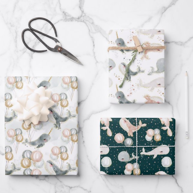 Feuille De Papier Cadeau Idées Cadeaux pour l'anniversaire du Baby shower d (Recto)