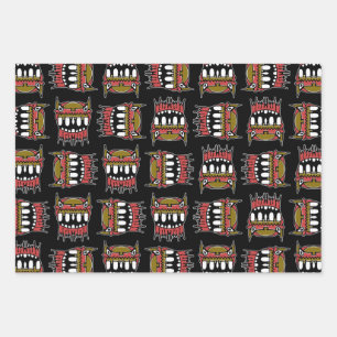 Feuille De Papier Cadeau Illustration isolée de couleur dessinée à la main 