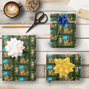 Feuille De Papier Cadeau Imaginaire du roi Charles Spaniel Sprite