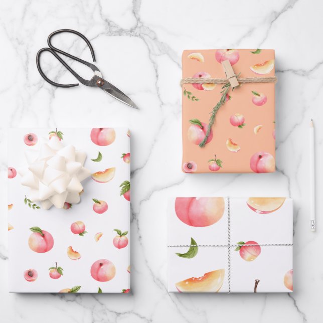 Feuille De Papier Cadeau Impression de trait (Recto)