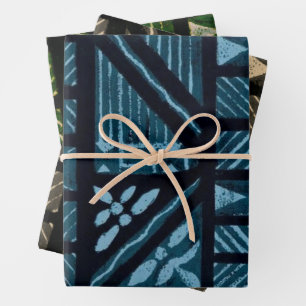 Feuille De Papier Cadeau Impression hawaïenne