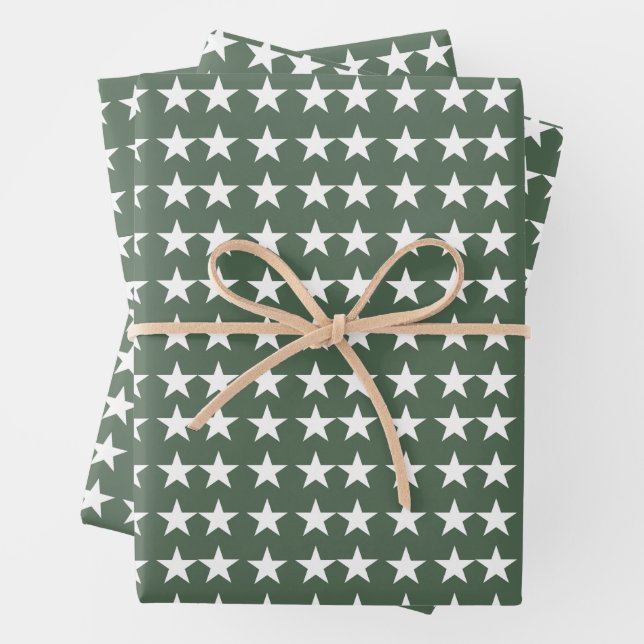 Feuille De Papier Cadeau Imprimée (En situation)