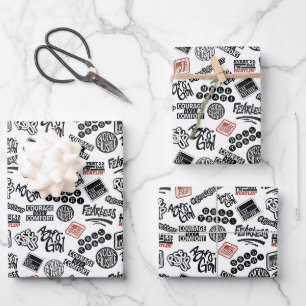 Feuille De Papier Cadeau Inspiré