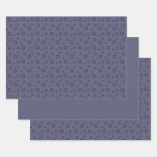 Feuille De Papier Cadeau Jeu de papiers d'emballage du jour de l'indépendan