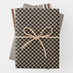 Feuille De Papier Cadeau Jeu d'enveloppes de cadeaux Rustique Primitive Pay