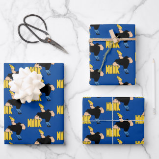 Feuille De Papier Cadeau Johnny Bravo - Hunk