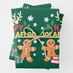 Feuille De Papier Cadeau Jolabokaflod - Inondation de livres en Islande
