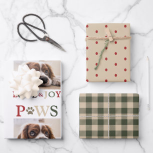 Feuille De Papier Cadeau Jolie Paquets photo pour animaux de compagnie Love