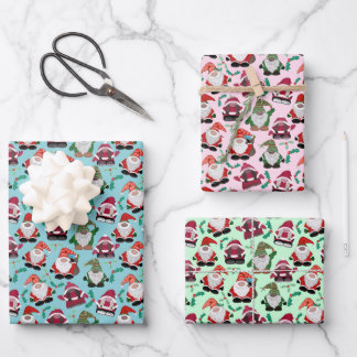 Feuille De Papier Cadeau Joyeux Gonkmas ! Design de Noël pour les amateurs