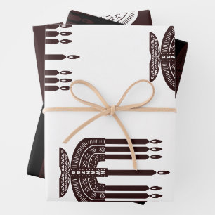 Feuille De Papier Cadeau Joyeux Kwanzaa