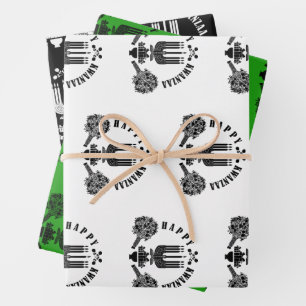 Feuille De Papier Cadeau Joyeux Kwanzaa