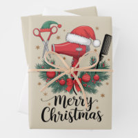 Joyeux Noël Coiffeur Coiffeuse Noël Cheveux