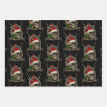 Joyeux Noël Crâne de mort Étoile Banner Casquette