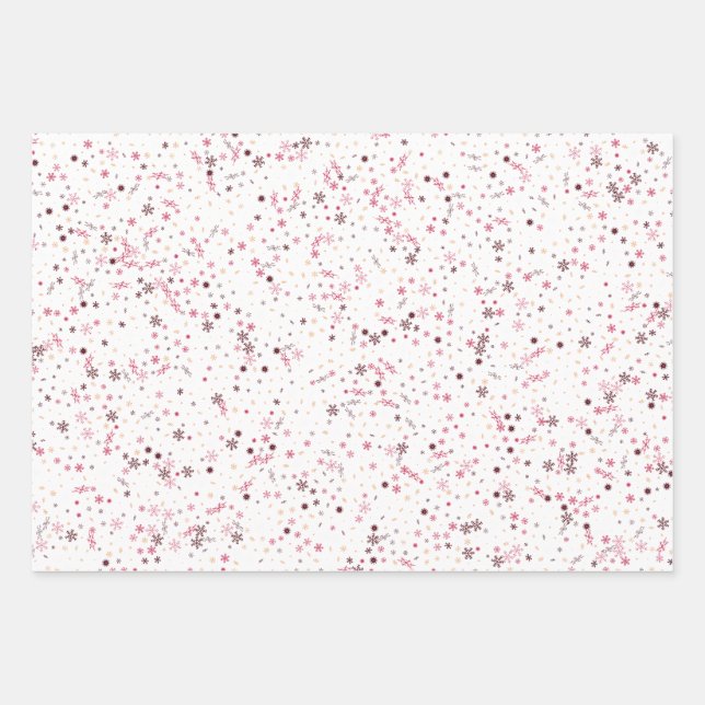 Feuille De Papier Cadeau Joyeux Noël et une bonne année ! (Devant)