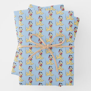 Feuille De Papier Cadeau Joyeux Noël   Noël prêt à l'emploi