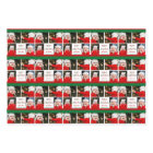 Joyeux Noël Personnalisé Photo Rouge Vert