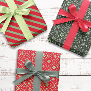 Feuille De Papier Cadeau Joyeux Noël Simple Minimaliste Script Flocon de ne