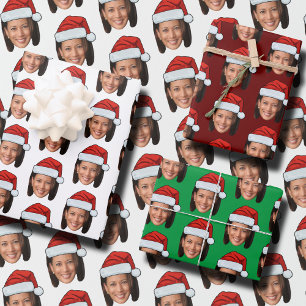 Feuille De Papier Cadeau Kamala Harris Face