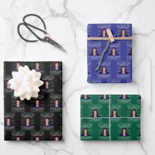 Feuille De Papier Cadeau Kamala Harris, Président
