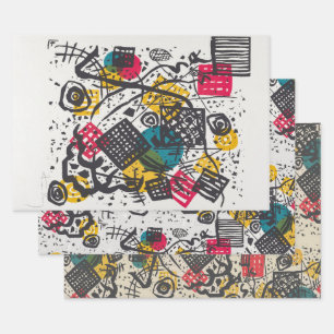 Feuille De Papier Cadeau Kandinsky Small Worlds V Classic Abstrait