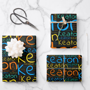 Feuille De Papier Cadeau Keaton