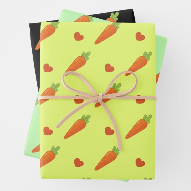 Feuille De Papier Cadeau Kerot (En situation)