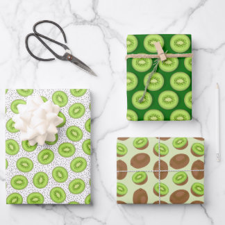 Feuille De Papier Cadeau Kiwi