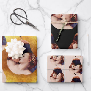 Feuille De Papier Cadeau La folie et le temps cupides de Venus par Bronzino