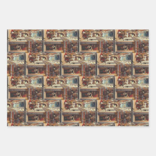 Feuille De Papier Cadeau L'Annonciation, avec Saint Emidius