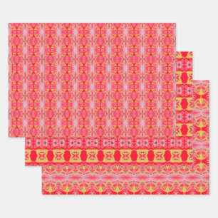 Feuille De Papier Cadeau Le Rouge Lumineux Peut Être Modifié En N'Importe Q