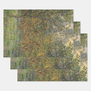 Feuille De Papier Cadeau Lemon Grove à Bordighera par Claude Monet