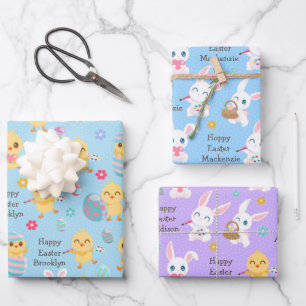 Feuille De Papier Cadeau Les Nuits de Pâques