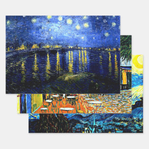 Feuille De Papier Cadeau Les peintures les plus populaires de Van Gogh : Le
