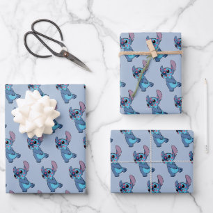 Feuille De Papier Cadeau Lilo & Stitch   Stitch Valentine Kisses