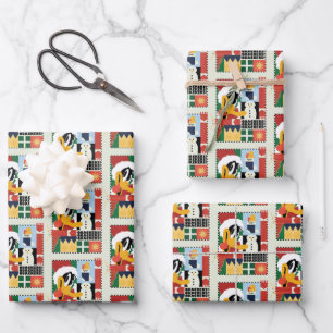 Feuille De Papier Cadeau LOONEY TUNES™ DAFFY DUCK™ Vacances