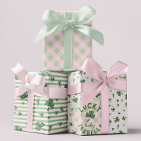 Lucky Baby Paddys rose et vert St Paddys