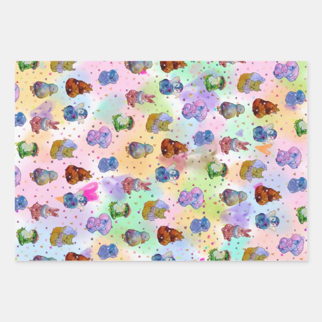Feuille De Papier Cadeau Lucky Charms (Devant)