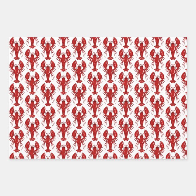 Feuille De Papier Cadeau Maine (Devant)