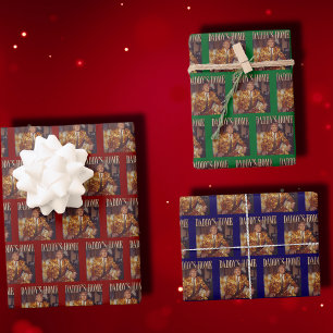 Feuille De Papier Cadeau Maison Blanche de Trump Daddy   Trump Gift