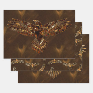 Feuille De Papier Cadeau Majestueux