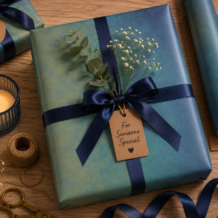 Feuille De Papier Cadeau Marées de Crépuscule