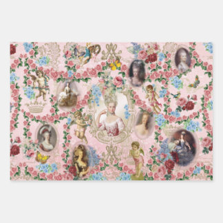 Feuille De Papier Cadeau Marie Antoinette Rose of Versailles シートセット